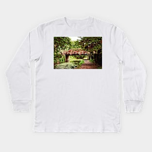 Delaware Canal - New Hope, PA Kids Long Sleeve T-Shirt